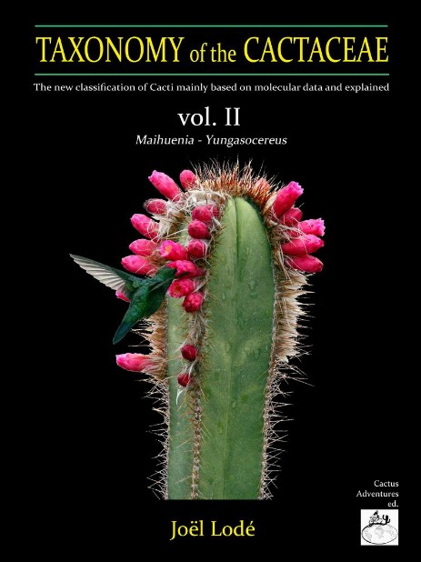 TAXONOMY of the CACTACEAE